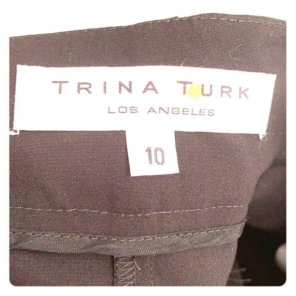Trina Turk black dress pant